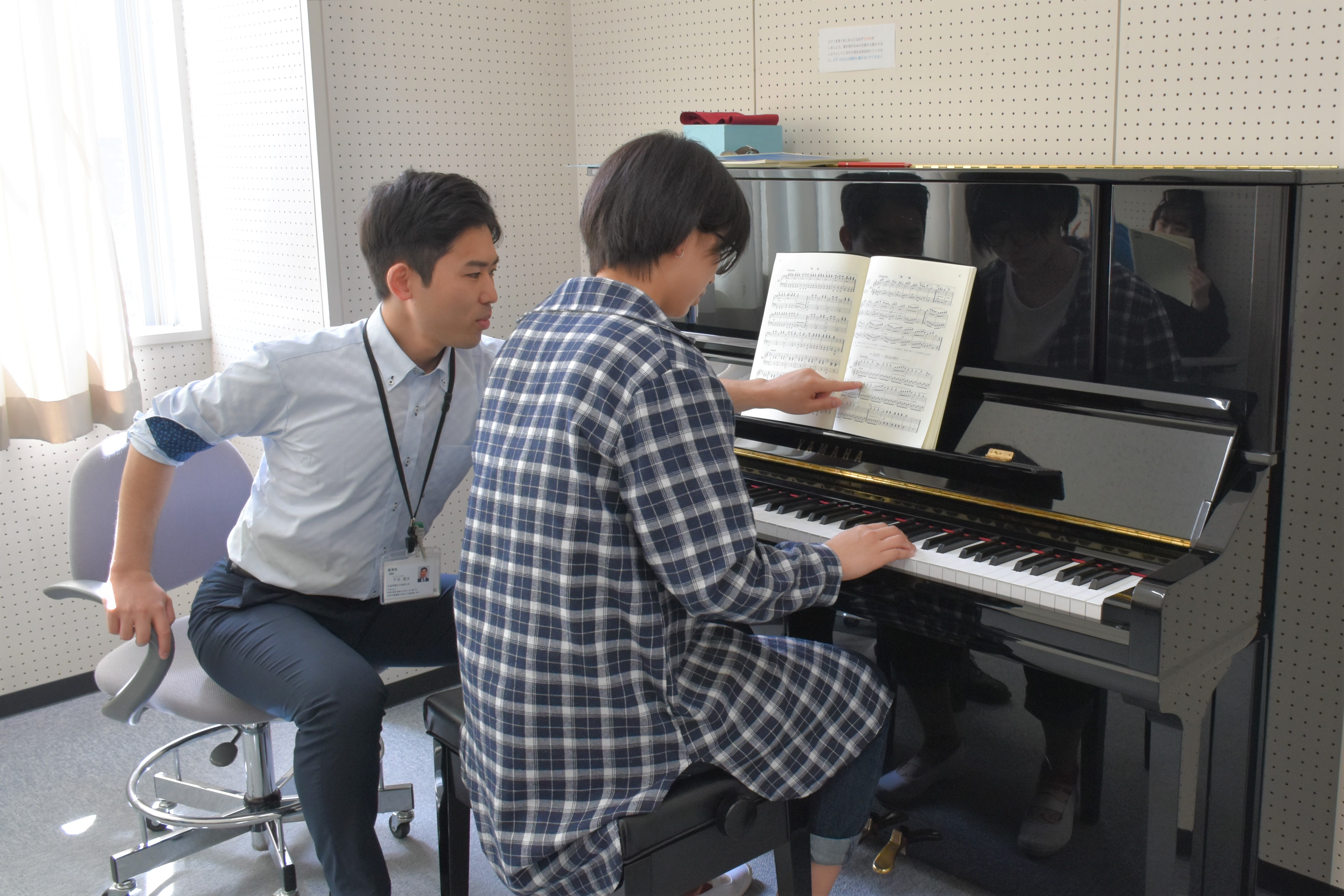 ピアノの授業は個人レッスン